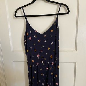GAP Navy Floral Sundress in L